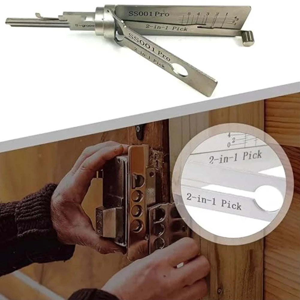 Stainless Steel Key Decoder O-ring Maintenance Repair Tool
