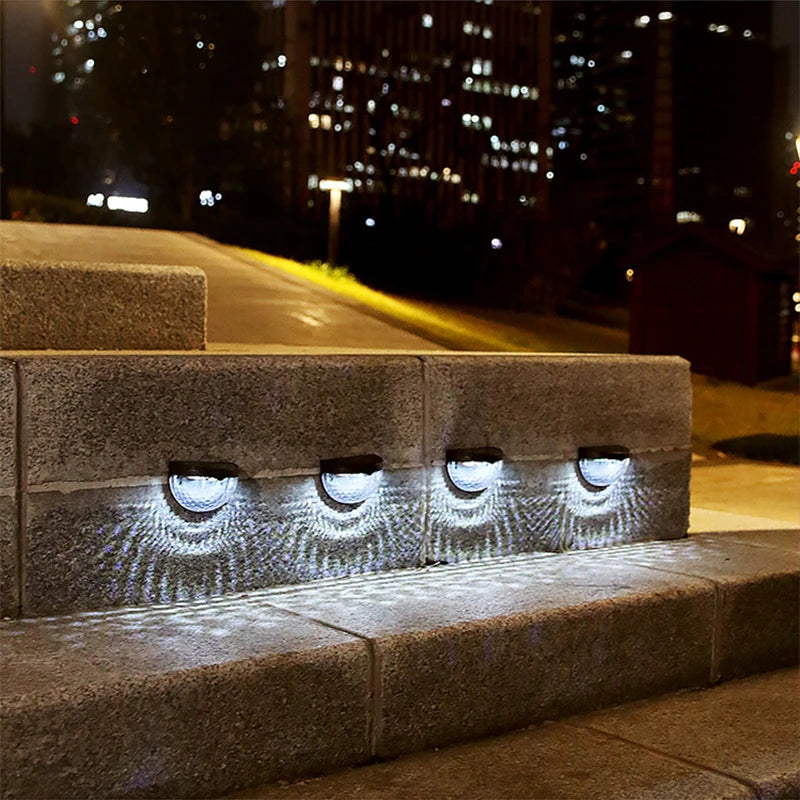 Solar Wall Lamp, Outdoor Waterproof for Yard, Garage, Garden, Porch, Fence, Driveway, Railing