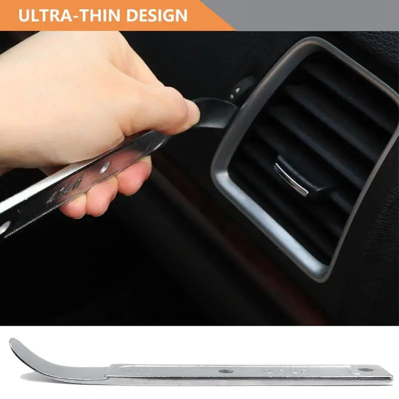 Stianless Steel Metal Pry Bar Car Trim Panel Removal Tool