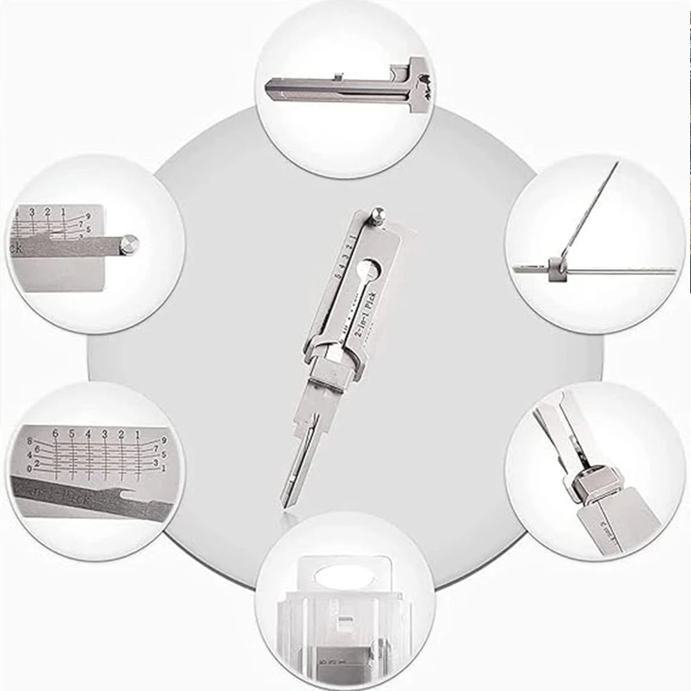 Stainless Steel Key Decoder O-ring Maintenance Repair Tool
