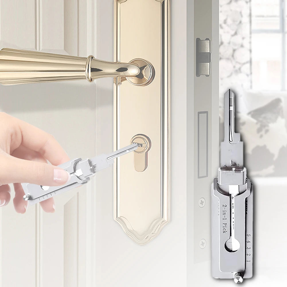 Stainless Steel Key Decoder O-ring Maintenance Repair Tool