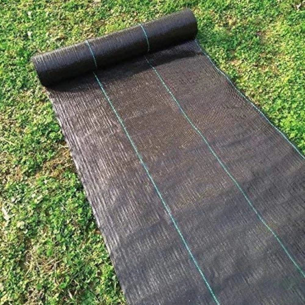 3.2 oz. 5 ft. x 10 ft. Premium Underlayment Fabric Weed Barrier for Vegetable Garden Landscape