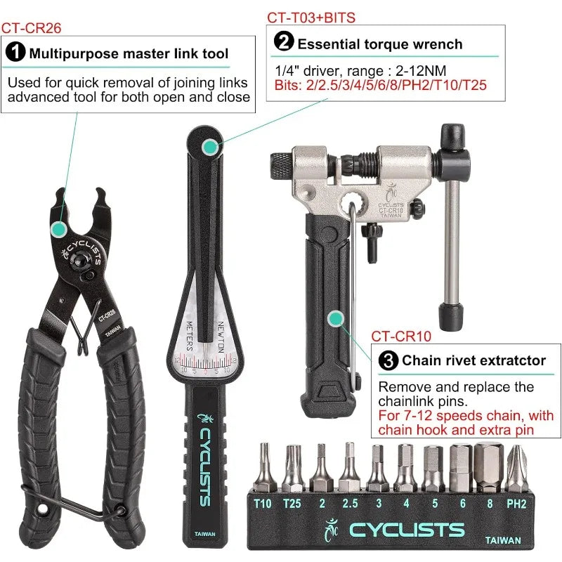 27 Piece Tools Maintenance Repair Kit - With Storage Case