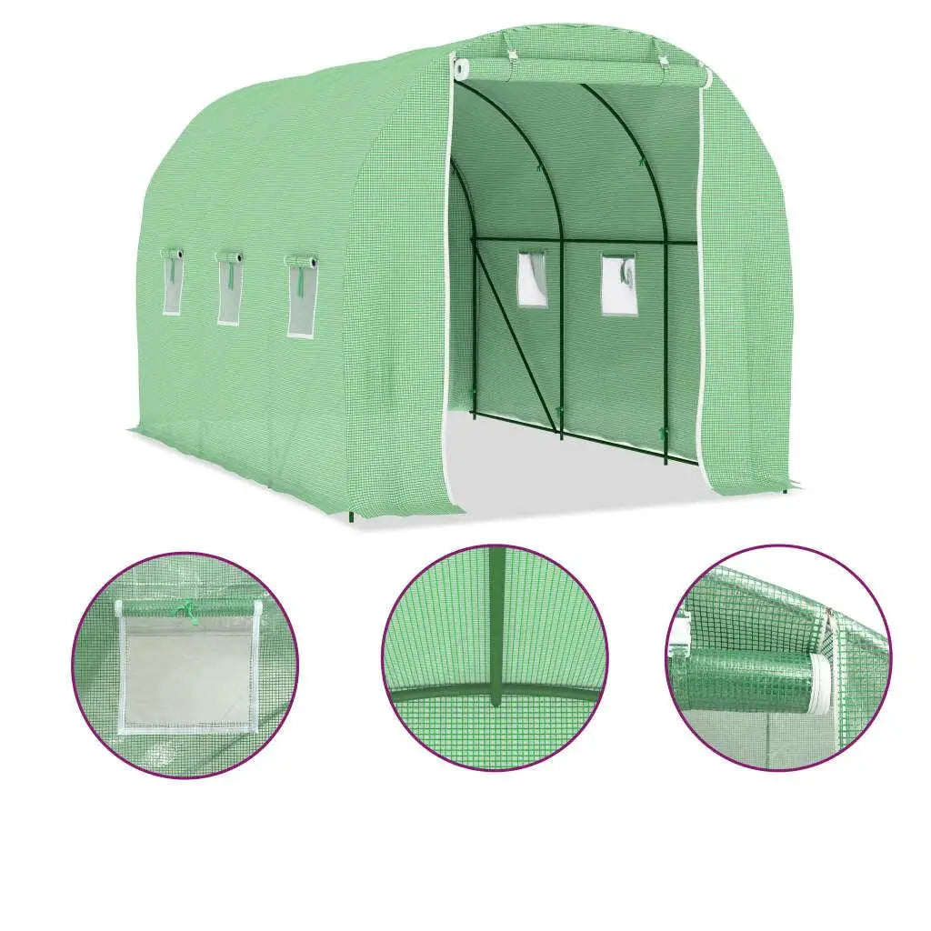 Spacious 73.8 ft Greenhouse Tent