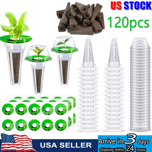 Hydroponic Garden Accessories Pod Kit With Grow Baskets