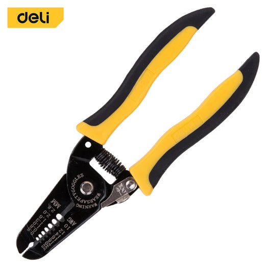 Deli 7in Wire Stripper for 0.6-2.6mm Harnesses, Precision Cutting Tool