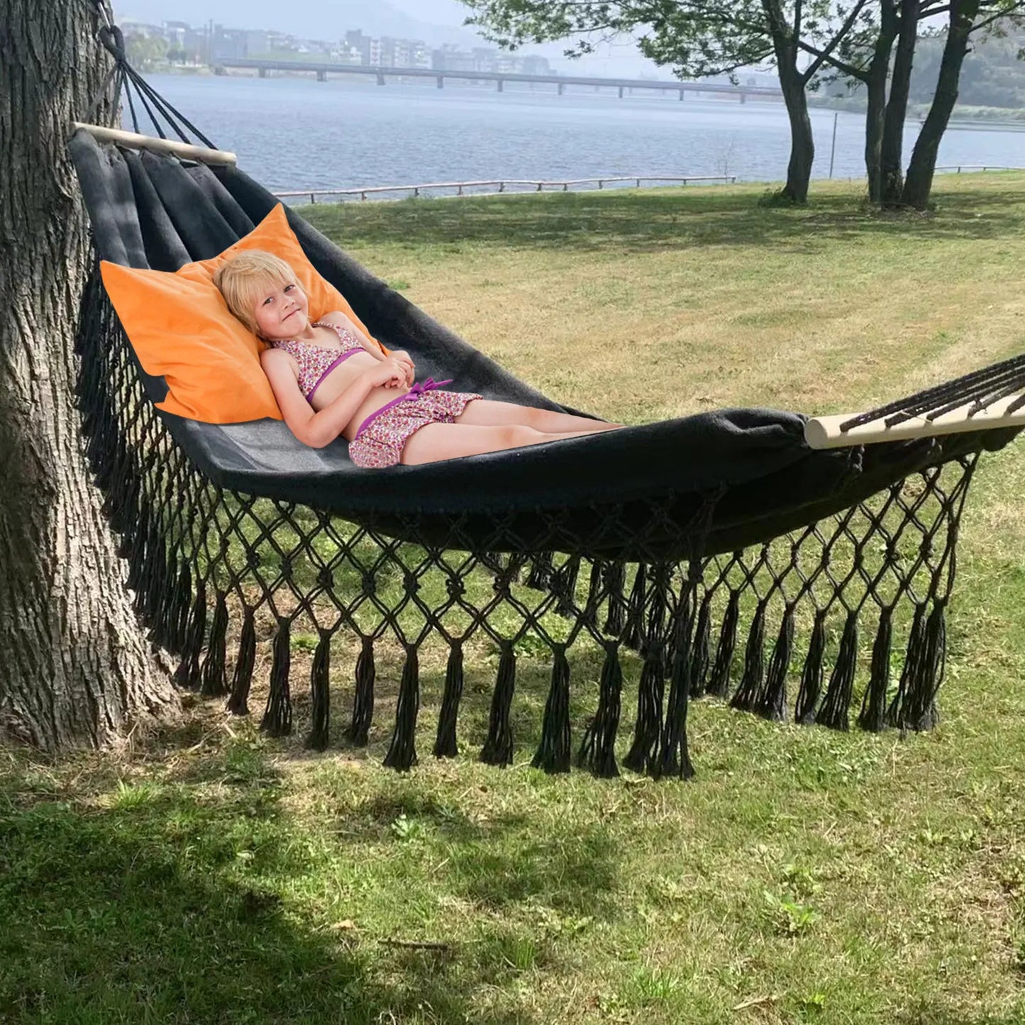 Thickened Swing Hammock Anti-rollover