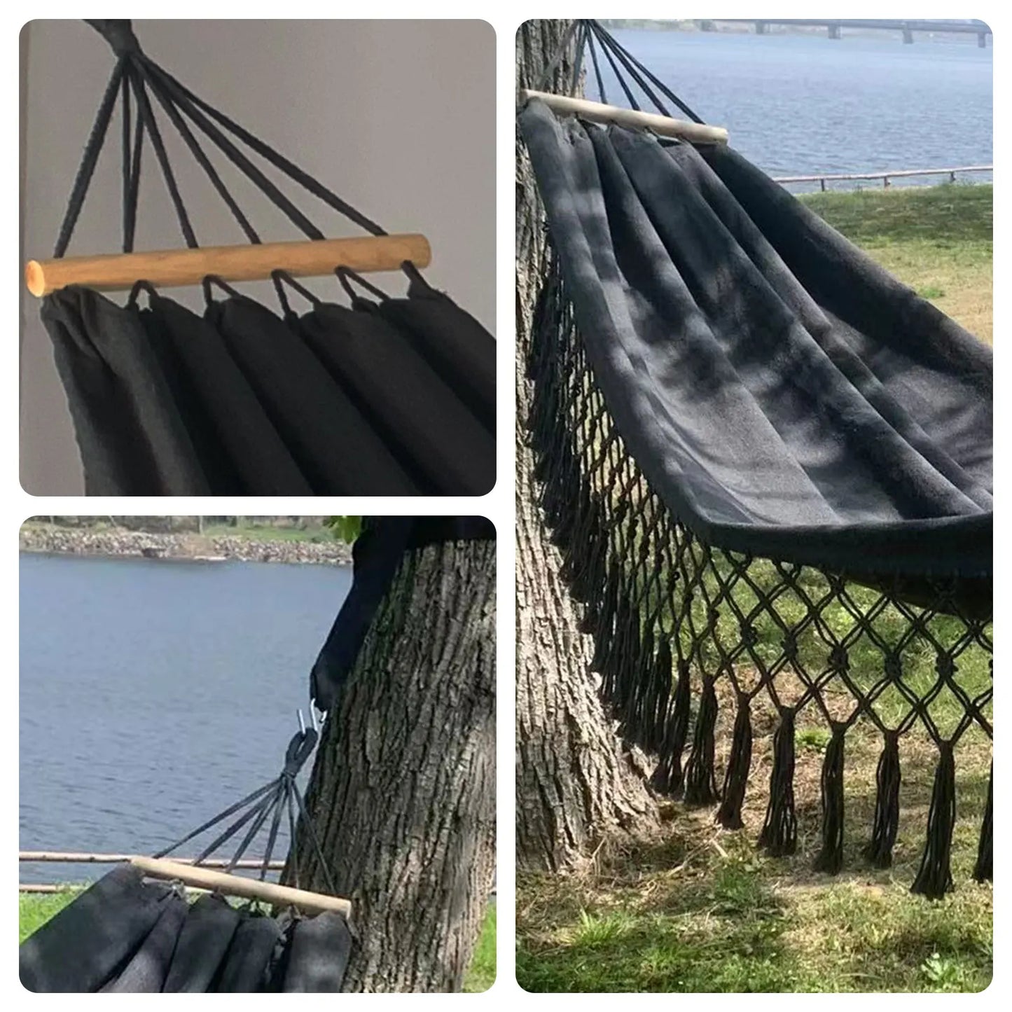 Thickened Swing Hammock Anti-rollover