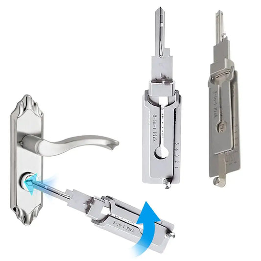 Stainless Steel Key Decoder O-ring Maintenance Repair Tool