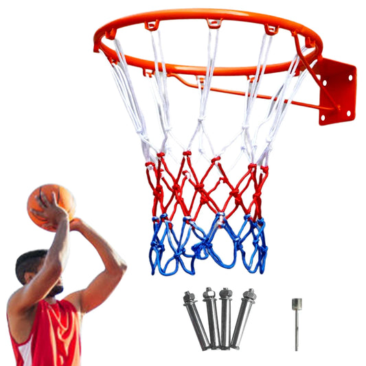 Children 45cm Hanging Basketball Wall Mounted Goal Hoop