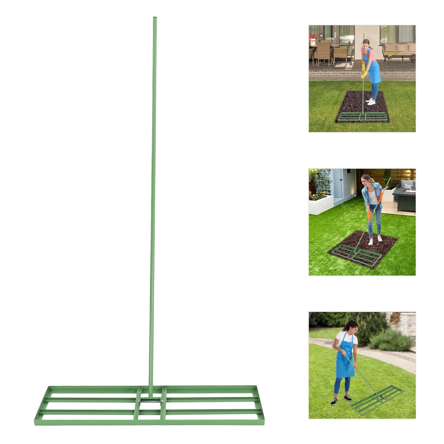 Lawn Leveling Rake Heavy-duty Lawn Leveler Tool