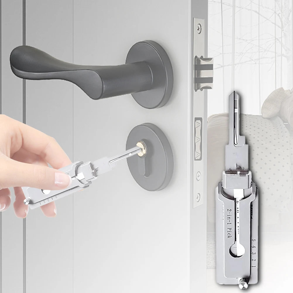 Stainless Steel Key Decoder O-ring Maintenance Repair Tool