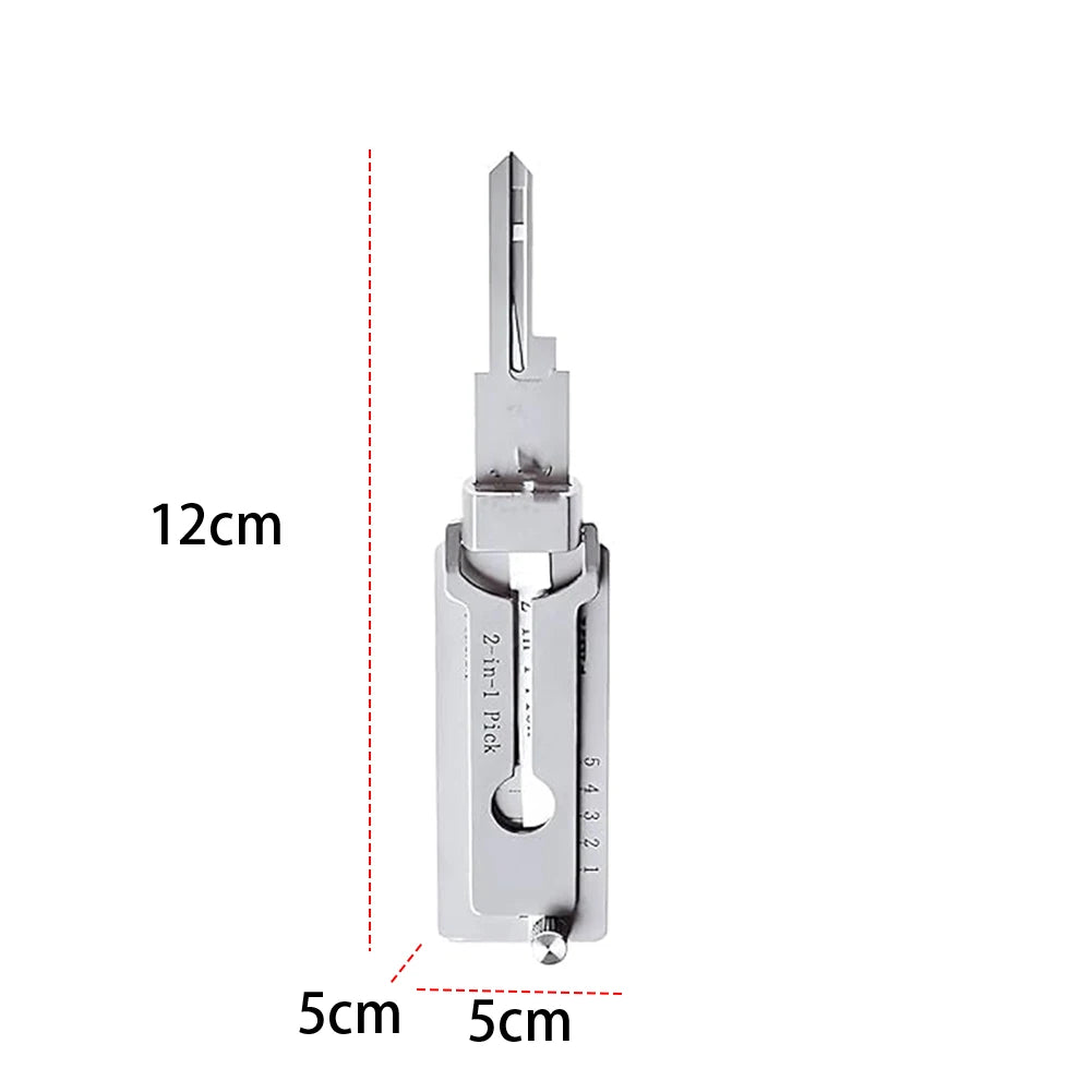 Stainless Steel Key Decoder O-ring Maintenance Repair Tool