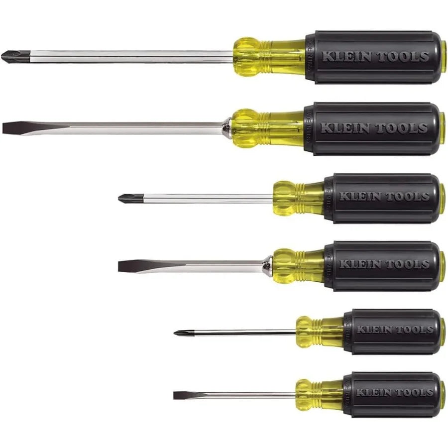 Screwdriver 6-Piece Set With Cushion Grip